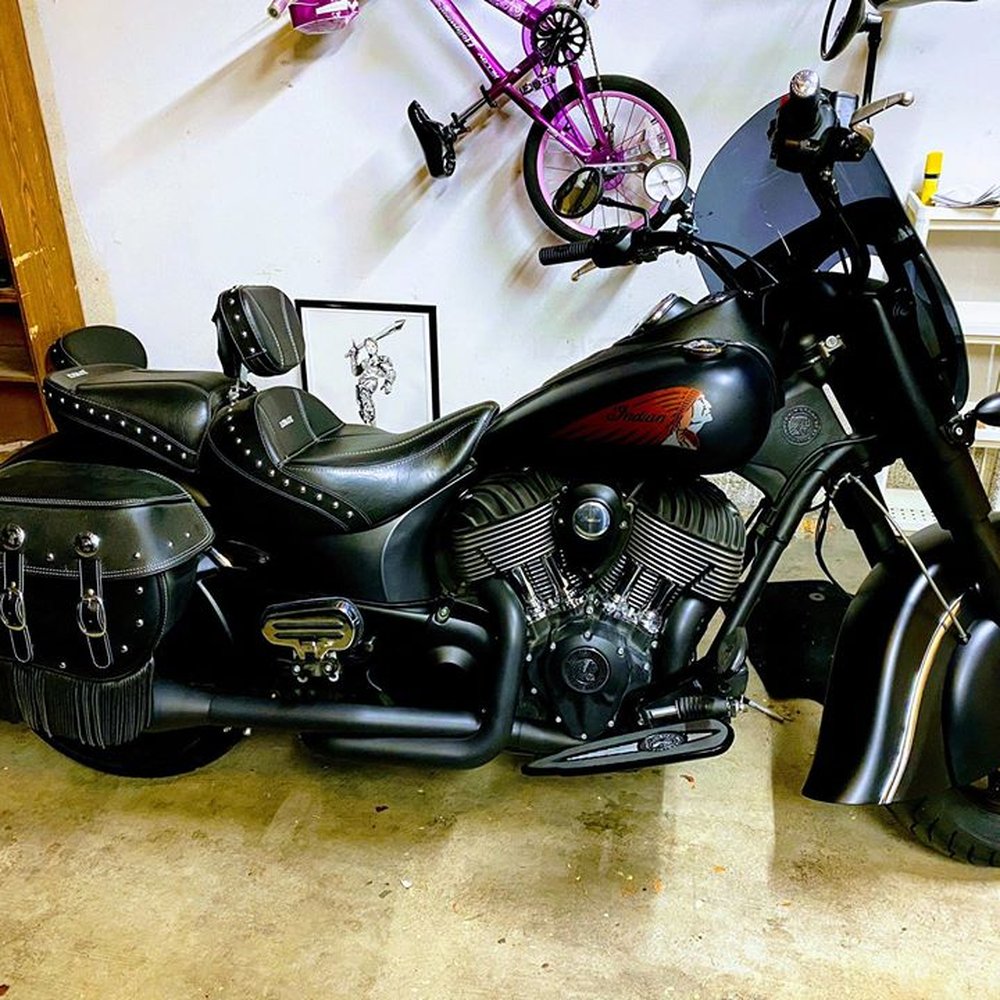 They've repaired eight thousand dollars worth of damage, and changed out the exhaust.