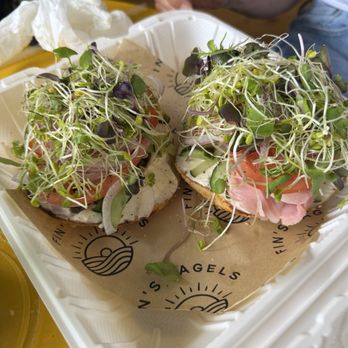 Fin's Bagels - Bagel with ono - Bagels Near Me - Honolulu, Hawaii Fin's Bagels - Bagel with ono - Bagels Near Me - Honolulu, Hawaii