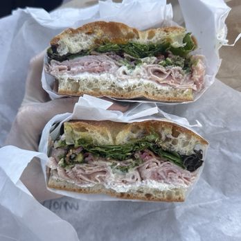 Lucia’s Craft Sandwich - Applewood Smoked Ham with bacon added - Breakfast & Brunch Near Me - Crockett, California Lucia’s Craft Sandwich - Applewood Smoked Ham with bacon added - Breakfast & Brunch Near Me - Crockett, California