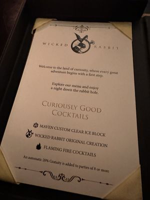 Menu photo 8 Wicked Rabbit Omaha, NE