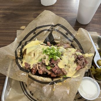 Smoakwood BBQ - Loaded baked potato - Barbeque Near Me - San Antonio, Texas