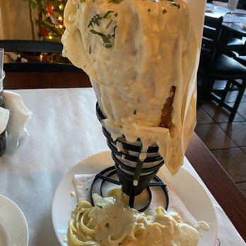 Amano - A fat baby Shrimp Fettuccini Alfredo - Pizza Near Me - Las Vegas, Nevada
