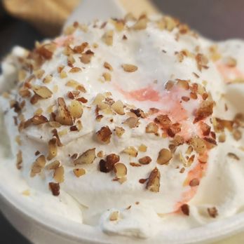 A & B Drive In - Caramel sundae with pecans... I ate the cherry. - Burgers Near Me - Truth or Consequencs, New Mexico