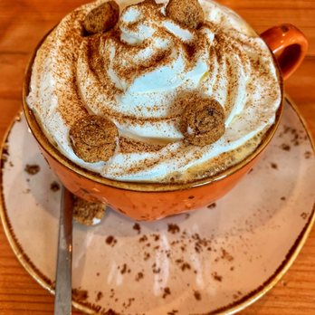 Hatch 44 Cafe - Their seasonal latte: cinnamon toast crunch - Cafes Near Me - Metuchen, New Jersey