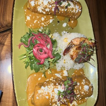 Sol Agave - Filet mignon enchiladas - New Mexican Cuisine Near Me - Santa Monica, California Sol Agave - Filet mignon enchiladas - New Mexican Cuisine Near Me - Santa Monica, California