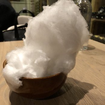 L'Orygine - Complimentary cotton candy with the check - Bistros Near Me - Quebec City, Quebec