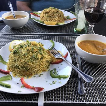 Namaste - Top one is lamb biranyi and bottom is Vegetable biranyi - Indian Near Me - Benalmádena, Massachusetts Namaste - Top one is lamb biranyi and bottom is Vegetable biranyi - Indian Near Me - Benalmádena, Massachusetts