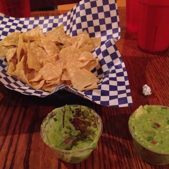 Border Grill Fresh-Mex - Teeny tiny guacamole servings and delicious chips. - Tacos Near Me - Orlando, Florida