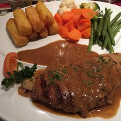 Restaurant Sonne - Entrecôte vom Rind an englischer Sauce