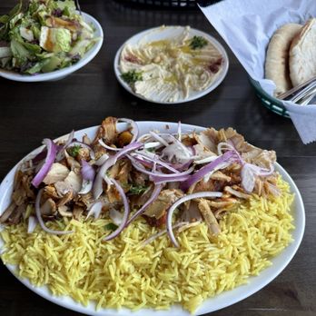 Falafel & Grill - Chicken Shawarma Plate - Mediterranean Near Me - Chicago, Illinois