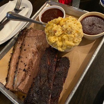Bludso's BBQ - Brisket - 1/4 lb., Pork Ribs - 1/2 Rack, and Mac N Cheese - Half Pint - Barbeque Near Me - Los Angeles, California Bludso's BBQ - Brisket - 1/4 lb., Pork Ribs - 1/2 Rack, and Mac N Cheese - Half Pint - Barbeque Near Me - Los Angeles, California