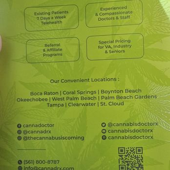 Cannabis Doctor X - Services and locations - Medical Cannabis Referrals Near Me - Boca Raton, Florida Cannabis Doctor X - Services and locations - Medical Cannabis Referrals Near Me - Boca Raton, Florida