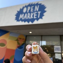 Exterior outside entrance of Open Market - Los Angeles, California Exterior outside entrance of Open Market - Los Angeles, California