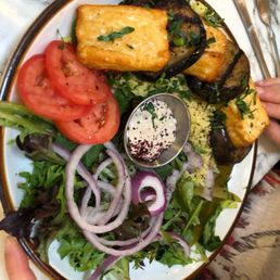 Halloumi & Eggplant Skwr