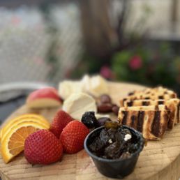 artisan cheese board