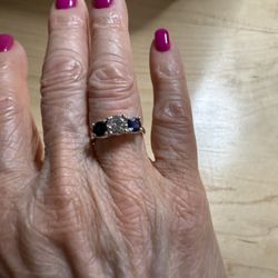 The ring is actually more attractive than in the photo, but it shows the style