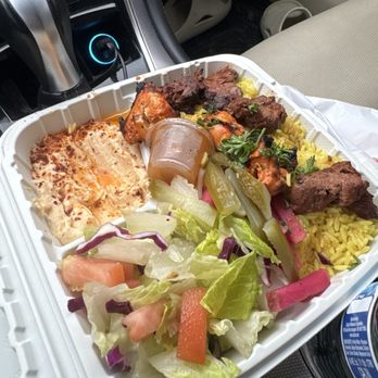 Risen Bakery & Grill - Filet mignon and chicken plate - Modern European Near Me - Upland, California Risen Bakery & Grill - Filet mignon and chicken plate - Modern European Near Me - Upland, California