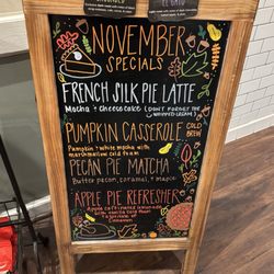 Grounded Coffee Bar - Seasonal Menu!