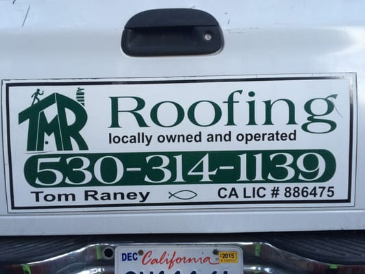 TMR Roofing Logo