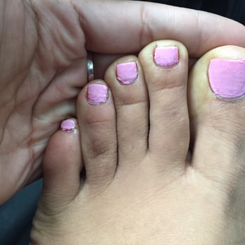 Luxi Nail & Spa II - Looks like I let my little cousin do my nail/ - Nail Salons Near Me - Somerset, New Jersey Luxi Nail & Spa II - Looks like I let my little cousin do my nail/ - Nail Salons Near Me - Somerset, New Jersey