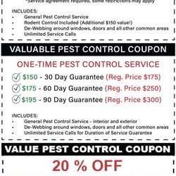Our Current Promotions.