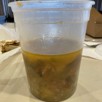 Starr Brothers Brewing - Ordered a BOWL of stew. This is what I got. Ordered CHICKEN ceasar salad. NO CHICKEN. Buyer beware. DON'T WASTE YOUR MONEY. I'm disgusted. - Breweries Near Me - Albuquerque, New Mexico