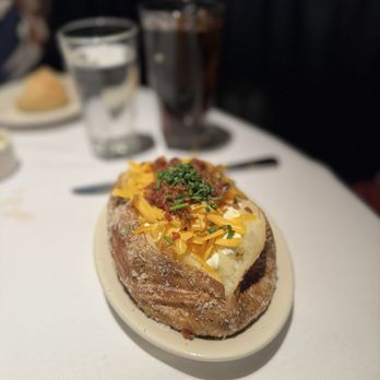 Mahogany Prime Steakhouse - Loaded potato - Steakhouses Near Me - Tulsa, Oklahoma Mahogany Prime Steakhouse - Loaded potato - Steakhouses Near Me - Tulsa, Oklahoma