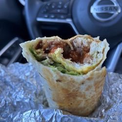 YoYo Donuts - Breakfast burrito with bacon