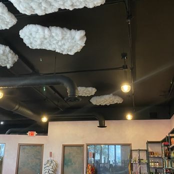 Monsoon Chocolate Cafe + Market - The ceiling is such a fantastic monsoon themed addition! - Chocolatiers & Shops Near Me - Tucson, Arizona