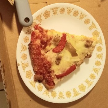 Pesci's Pizza & Wings - this is a dinner plate - Pizza Near Me - Clarence, New York
