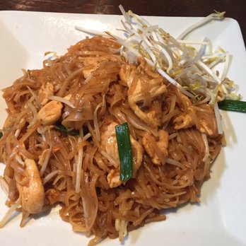 Charm Thai - Chicken Pad Thai - Thai Near Me - Silver Spring, Maryland