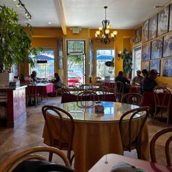 Gallardos Mexican Restaurant - View from the inside. Mariachi band had just left.