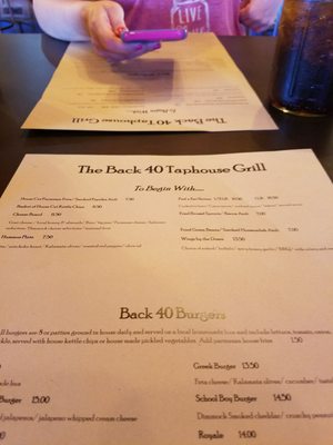 Menu photo 4 The Back 40 Taphouse Grill Mitchell, SD