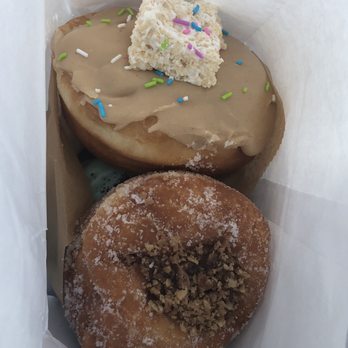 Lovebirds Donuts - Strawberry rhubarb and cookie butter - Donuts Near Me - Kittery, Maine