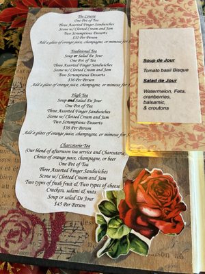 Menu photo 1 Coterie Tea & Eatery Upland, CA Menu photo 1 Coterie Tea & Eatery Upland, CA