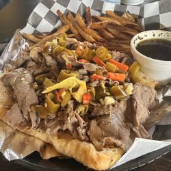 Patelli's Gyros & Beef - Italian beef combo meal $9.99 12/2025