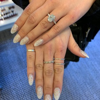 Spa Blue - SNS with tip - Nail Salons Near Me - New York, New York Spa Blue - SNS with tip - Nail Salons Near Me - New York, New York