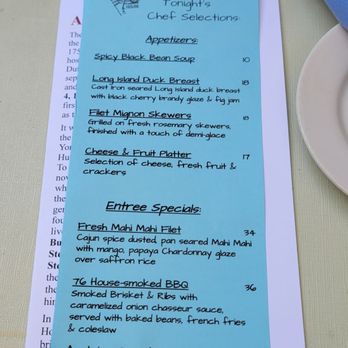 The '76 House - They have a rotating menu in addition to regular menu - New American Near Me - Tappan, New York The '76 House - They have a rotating menu in addition to regular menu - New American Near Me - Tappan, New York