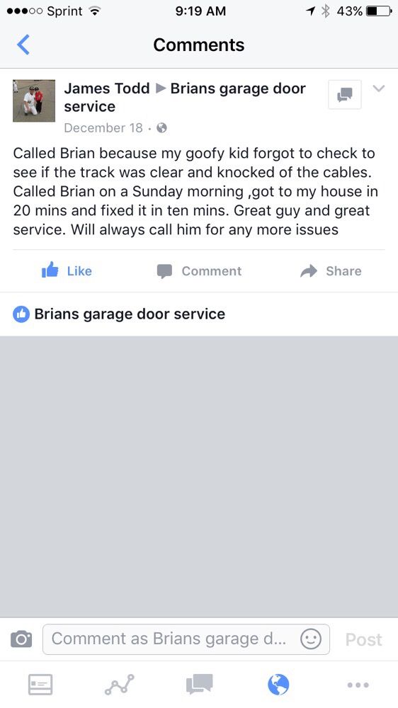 Brian's downriver garage door service - Garage Door Contractor in Brownstown, MI