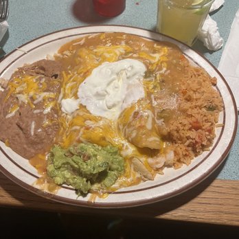 Casa Gamino - Seafood Enchilada Combo - Mexican Near Me - Inglewood, California