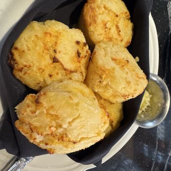 By George Restaurant & Bar - GEORGE'S BUTTERMILK muffins - American Near Me - Atlanta, Georgia By George Restaurant & Bar - GEORGE'S BUTTERMILK muffins - American Near Me - Atlanta, Georgia