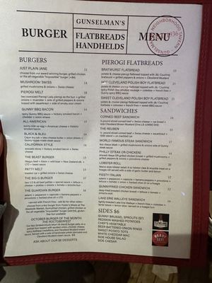 Menu photo 5 Gunselman's Tavern Fairview Park, OH Menu photo 5 Gunselman's Tavern Fairview Park, OH