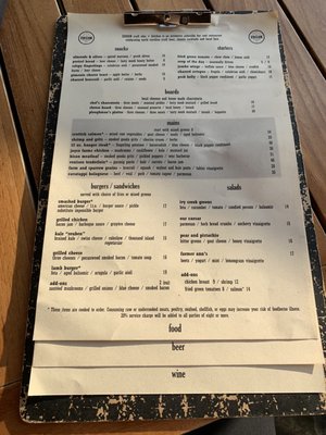 Menu photo 8 Edison, Craft Ales + Kitchen Asheville, NC