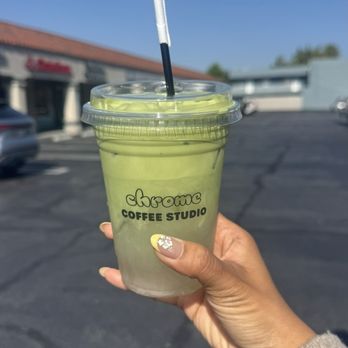 Chrome Coffee Studio - Coconut Matcha - Coffee & Tea Near Me - Torrance, California Chrome Coffee Studio - Coconut Matcha - Coffee & Tea Near Me - Torrance, California