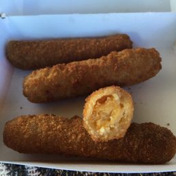 Mummy toes, aka mozzarella sticks.