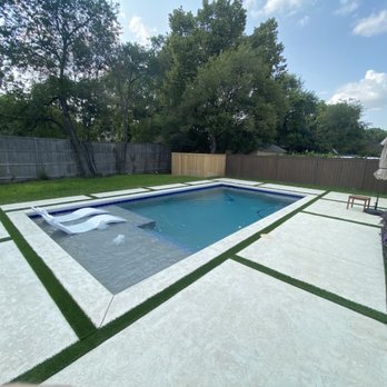 Gold Medal Pools - Gold Medal Pools 15 x 30 with tanning ledge. - General Contractors Near Me - Frisco, Texas Gold Medal Pools - Gold Medal Pools 15 x 30 with tanning ledge. - General Contractors Near Me - Frisco, Texas