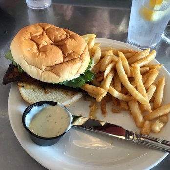Conch Republic Seafood - Blackened mahi sandwich - Seafood Near Me - Key West, Florida
