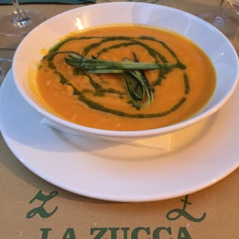 La Zucca - Carrot soup. Amazing!!! - Italian Near Me - Venezia, VE