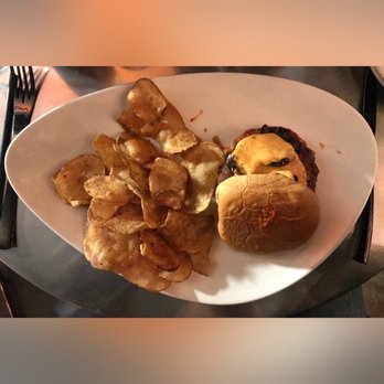 Conference Room - Lamb Burger with Homemade Seasoned Potato Chips - Gastropubs Near Me - Los Angeles, California Conference Room - Lamb Burger with Homemade Seasoned Potato Chips - Gastropubs Near Me - Los Angeles, California