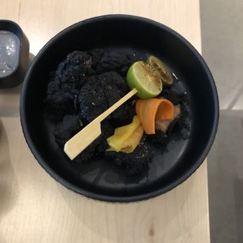 HATCH - BLACK KARAAGE that blends in with the bowl - Japanese Near Me - Los Angeles, California
